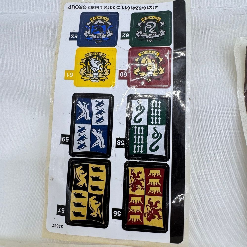 Harry Potter lego stickers 2018‎ some missing see pictures! - Picture 7 of 7